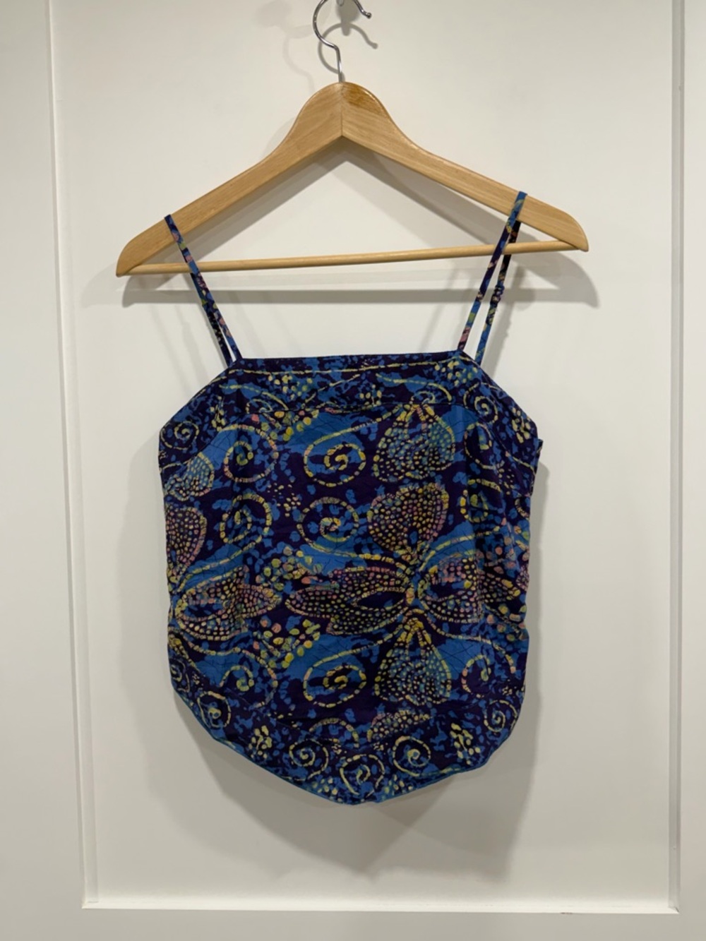 GAP, Retro, Blue Patterned Handkerchief Style Camisole - Picture 11 of 15